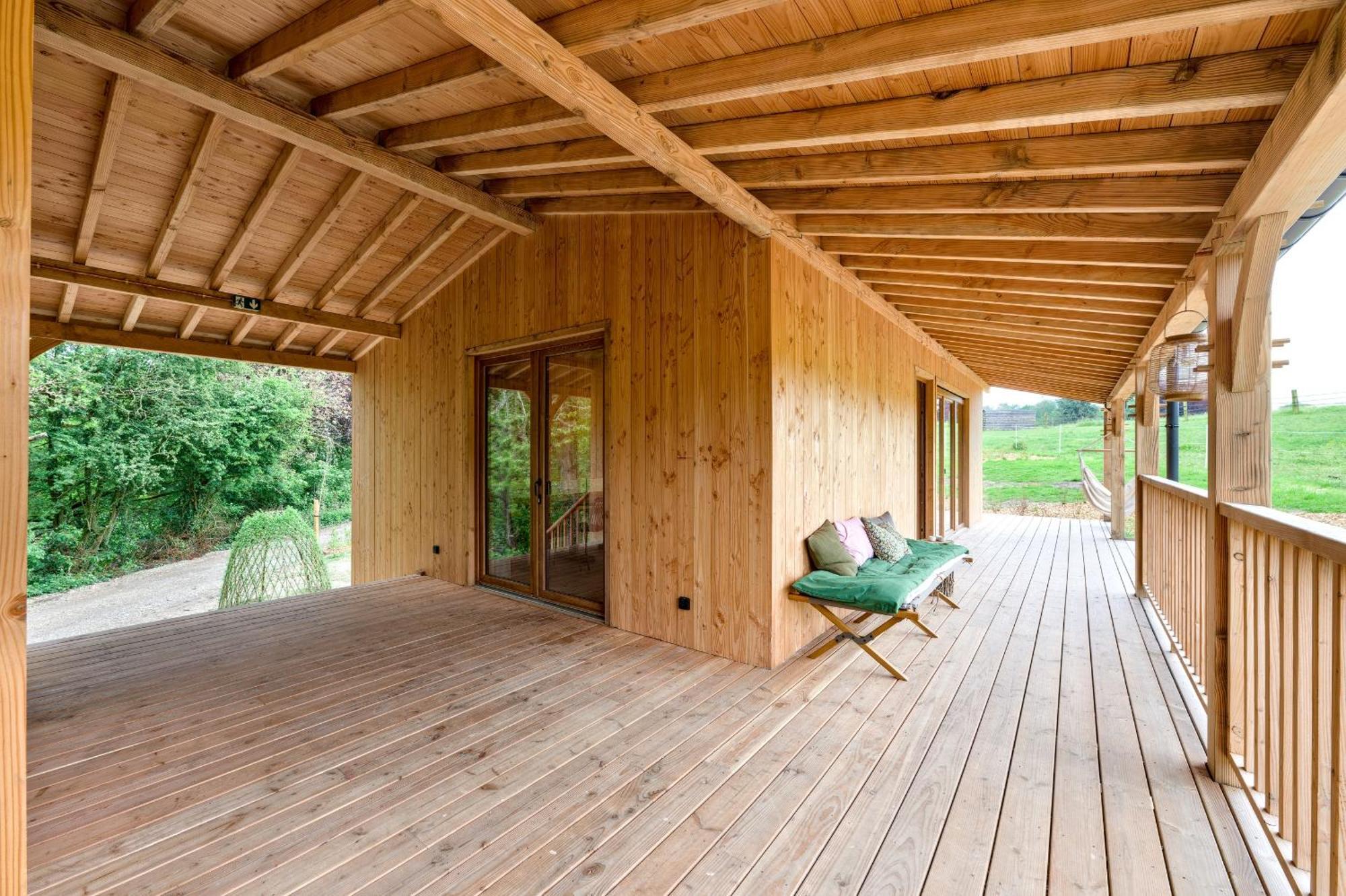 Les Cabanes Champetres - Le Domaine Des Trois Tilleuls Villers-la-Ville Exteriör bild