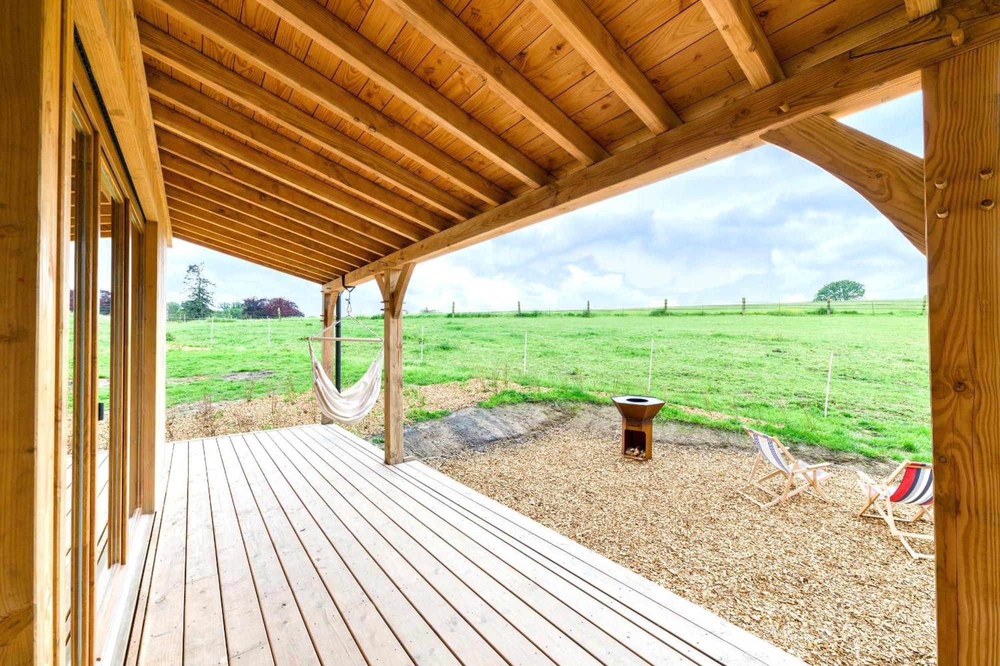 Les Cabanes Champetres - Le Domaine Des Trois Tilleuls Villers-la-Ville Exteriör bild