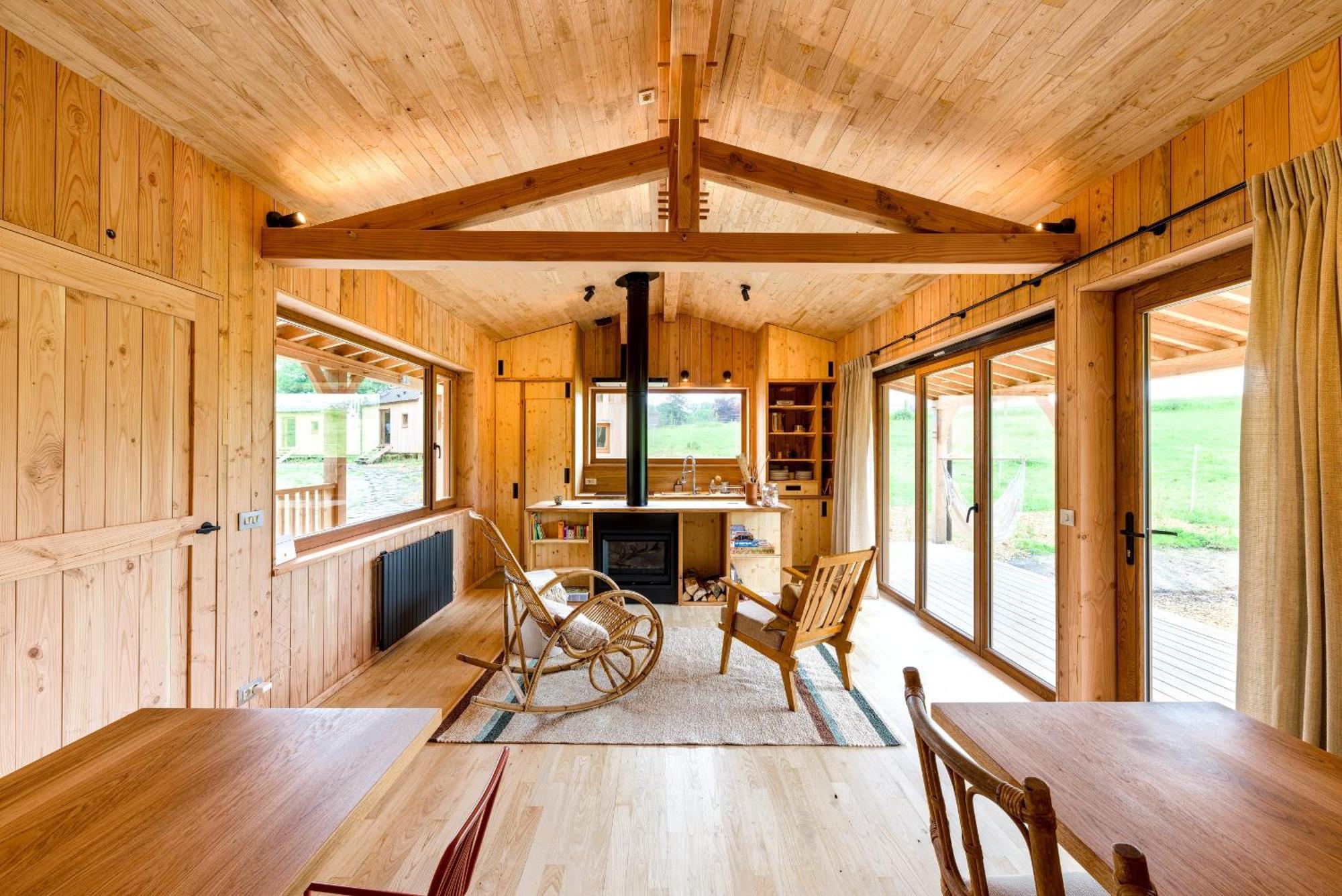 Les Cabanes Champetres - Le Domaine Des Trois Tilleuls Villers-la-Ville Exteriör bild