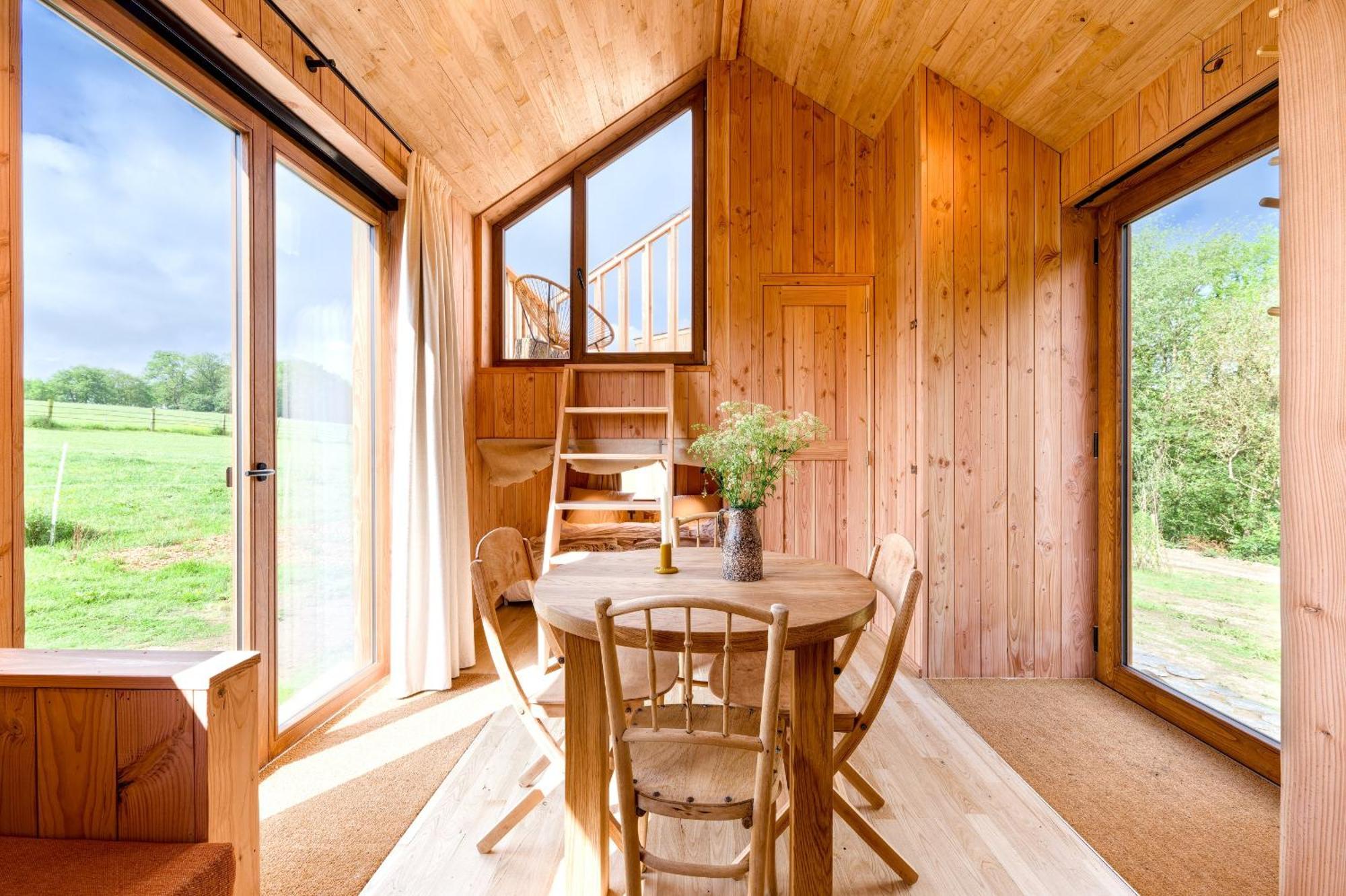 Les Cabanes Champetres - Le Domaine Des Trois Tilleuls Villers-la-Ville Exteriör bild