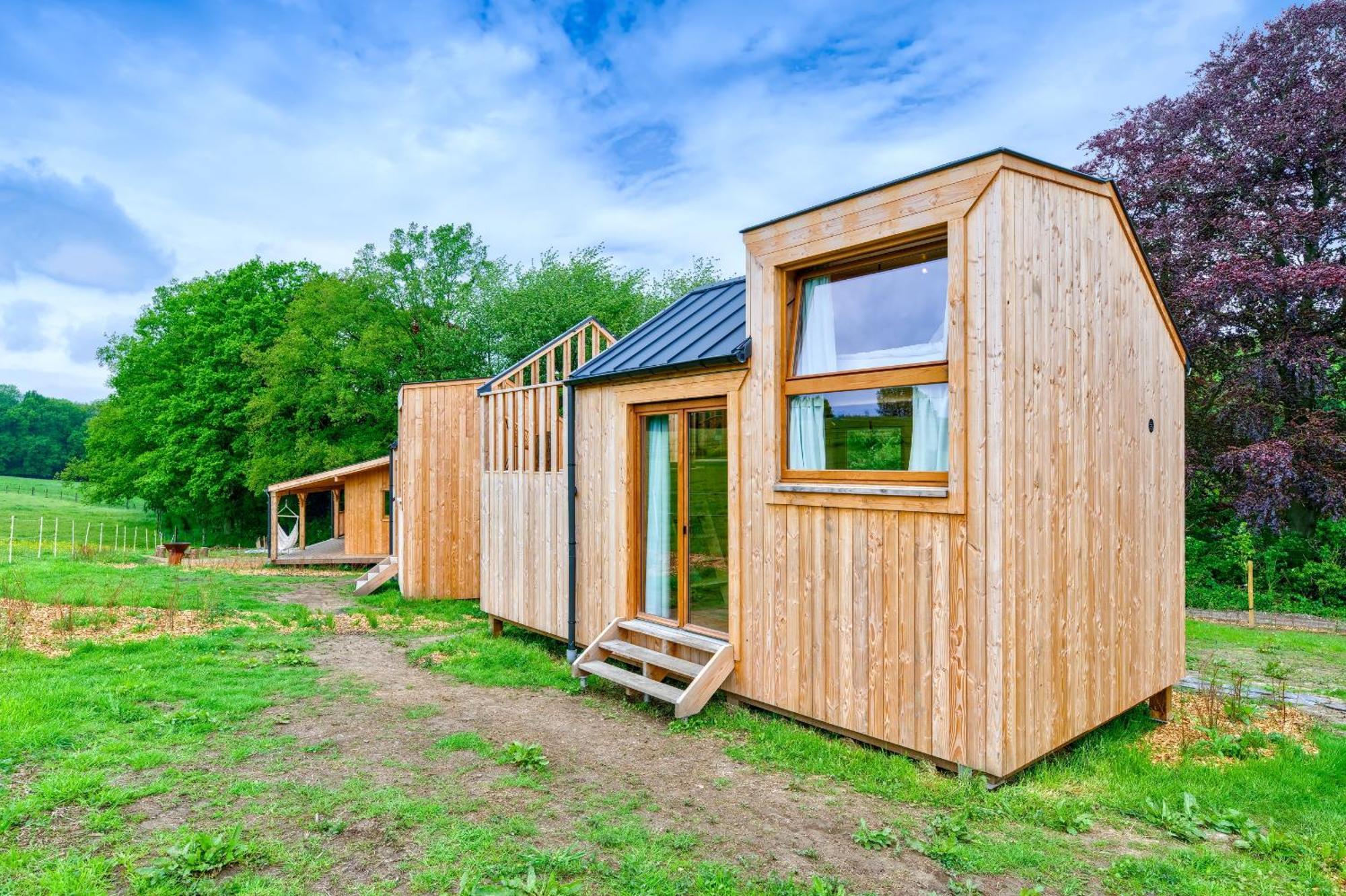 Les Cabanes Champetres - Le Domaine Des Trois Tilleuls Villers-la-Ville Exteriör bild