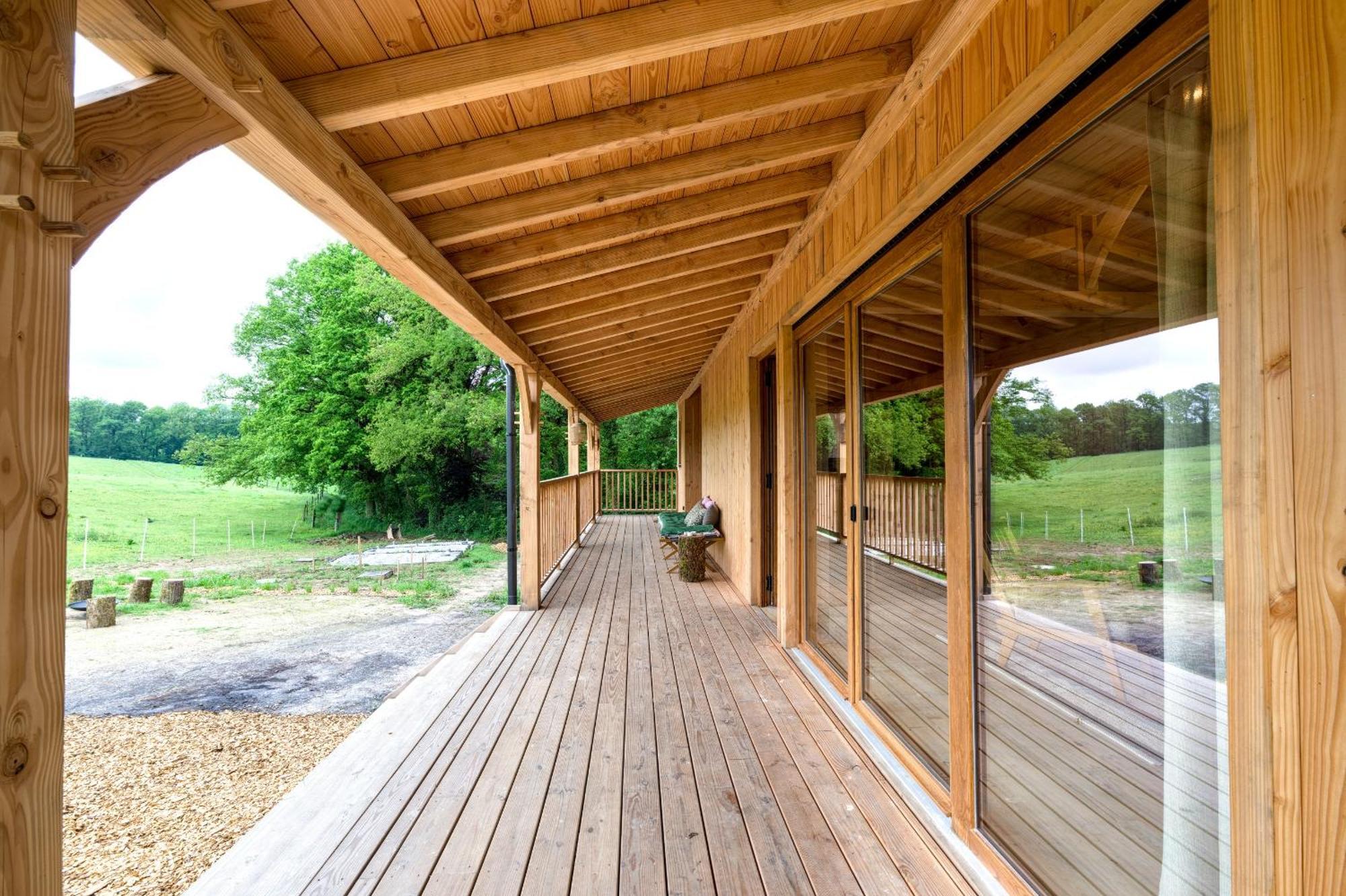 Les Cabanes Champetres - Le Domaine Des Trois Tilleuls Villers-la-Ville Exteriör bild