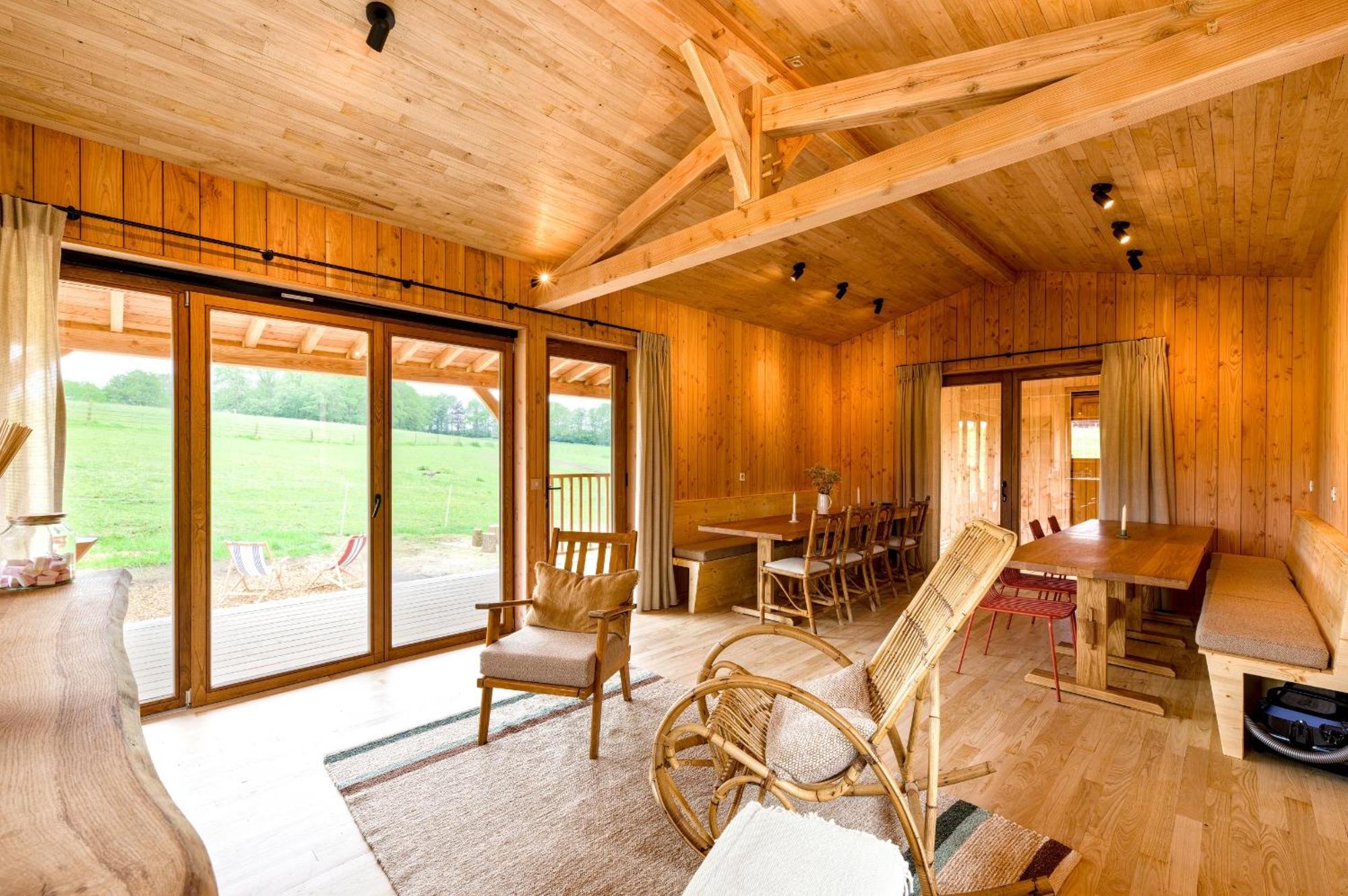 Les Cabanes Champetres - Le Domaine Des Trois Tilleuls Villers-la-Ville Exteriör bild